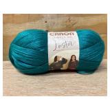 Caron Simply Me Luster Teal Jade Yarn - 2 Pack of 170g/6oz - 65% Nylon, 35% Acrylic - #4 Worsted (Medium) - 360 Yards - Knitting/Crochet