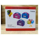 $16 QIPUMP Balloon Pump Electric,110V 600W Balloon Blower Inflator Dual Nozzle Air Pump Balloons Inflator for Decoration, Party, Sport,Gifts:2 Balloon Tying Tools