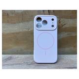 $21 Miracase Magnetic for iPhone 17 Pro Case, Compatible with MagSafe, Integrated Silicone Camera Control Cover, 3.0mm Thicken Shockproof Drop Protection Phone Case for 17 Pro,Sand Pink