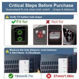 $17 TV Stand for Insignia TV Legs Replacement, Not Universal, Easy to Install, for Insignia TV Stand Legs, Please Check Compatibility in Description and Images
