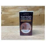 $15 Tattoo Cover Up Makeup Waterproof, 2 Colors Mix Foundation Full Coverage Tattoo Coverup Make Up for Leg Neck Body, Scars Vitiligo Veins Dark Spots Long Lasting Concealer for All Skin, Ivory Dark 1