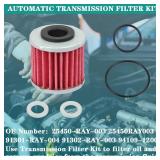 Automatic Transmission Filter Kit Compatible with 2003-2007 Honda Accord 2005 Honda Pilot 2005-2006 Honda Odyssey 2004-2006 Acura TL V6 Replaces# 25450-RAY-003 25450RAY003