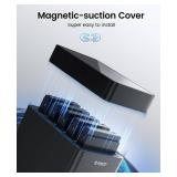 $99 ORICO 5 Bay 3.5 Inch Hard Drive Enclosure USB C to SATA Magnetic Tool-Free External HDD Enclosure with 12V/6.5A Power Adapter for Family Storage Supports 2.5/3.5 inch Drives Max 110TB (5x22TB)