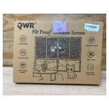 $15 QWR Pet Proof Window Screen Replacement Kit, 39"x118" Durable High Hardness Screen Mesh Replacement Window Screens Repair Kit for Sliding Screen Door,Patio and Windows.(Folded Package with Tool Ki