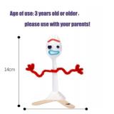 $18 100 Set Fork Creativity Set, Plastic Sporks Red Pipe Cleaners Clever Eyes Popsicle Stick,Make Your own Forky