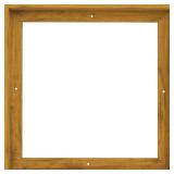 $31 PIXY CANVAS Floater Frame 10x10 for 3/4 (0.75) inch Deep Canvas Paintings/Canvas Prints/Wood Canvas Panels/Wall Art/Wall Decor/Home Decor/Artwork (Natural Oak, 10 x 10 inch, Square)