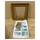 $31 PIXY CANVAS Floater Frame 10x10 for 3/4 (0.75) inch Deep Canvas Paintings/Canvas Prints/Wood Canvas Panels/Wall Art/Wall Decor/Home Decor/Artwork (Natural Oak, 10 x 10 inch, Square)
