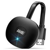 $30 Wireless HDMI 4K Display Adapter, SOCLLLife WiFi Casting Dongle for iOS, Android, Windows, Mac Devices to TV/Monitor/Projector, Supports Miracast, Airplay, DLNA - Screen Mirror Video & Audio Easil