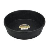 $17 Little Giant  Heavy Duty Rubber Tub | Durable Rubber Feed Pan | Indoor & Outdoor Use | Rubber Feed Bucket | 4 Quarts