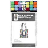 $13 FIFA World Cup DIY Canvas Tote Bag Kit   Soccer Fan Fabric Craft Project   Includes 24" x 43" Printed Canvas Panel & Instructions Create a 16" x 15" Reusable Tote for Everyday Use or Gifts