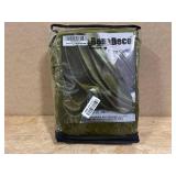 $46 Benedeco Olive Green Velvet Curtains for Bedroom Window with Back Tab, Super Soft Vintage Luxury Heavy Drapes, Room Darkening Thermal Insulated Curtain for Living Room, W52 by L90 inches, 2 Panels