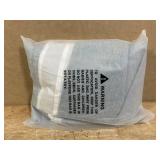 $37 eachope Extra Long No Hooks Needed Linen Textured Shower Curtain with Snap-in Fabric Liner Set,White Hotel Luxury Decor Shower Curtains for Bathroom,Waterproof & Washable,71Wx86H,Fog Blue