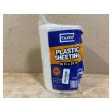 $25 Plastic Sheeting (10
