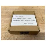 $49 PEMP LVDS Cable for BMW E60 E61 E62 E63 E64 E70 E87 E90 Professional HU CCC (2 DIN) CID Video Cable.