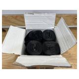 $36 100 Count 55-60 Gallon Trash Bags, Sturdy & Tear-Resistant Commercial Can Liners 55 Gallon, Large Garbage Bags, Large Black Trash Bags for Commercial, Lawn and Leaf Bags
