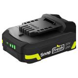 $40 SnapFresh 20V 2.0Ah Battery(Not Works with Other Brands), Battery Support Fast Charging(BBT-DC20A)