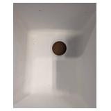 Blanco Diamond 2 Bowl Sink White