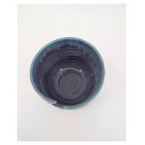 Pottery Bowl - Healing Touch Pottery Blue Ceramic