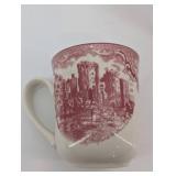 Bone China Mugs - Johnson Bros Ragland Castle (Lot of 4)