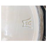 Teapot - Ceramic Cottage Scene Lidded Tea Pot