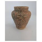 Weller Ware Leaf Pattern art vase 1920s