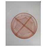 Pink Depression Glass Serving Pieces (Lot of 8)