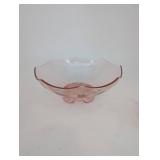 Pink Depression Glass Serving Pieces (Lot of 8)