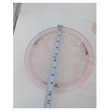 Pink Depression Glass Serving Pieces (Lot of 8)