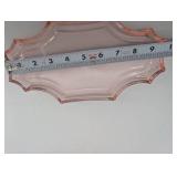 Pink Depression Glass Serving Pieces (Lot of 8)