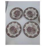 Johnson Bros Autumn Monarch Plates & Bowls (Lot of 12)