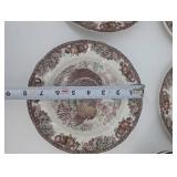 Johnson Bros Autumn Monarch Plates & Bowls (Lot of 12)