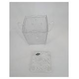 Crystal Ice Bucket - Shannon Crystal Designs of Ireland With Lid
