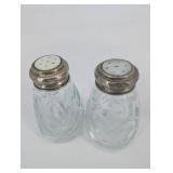 Salt and Pepper Shakers Mixed Lot - Frosted Glass & Ceramic Mice