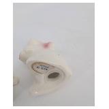 Salt and Pepper Shakers Mixed Lot - Frosted Glass & Ceramic Mice