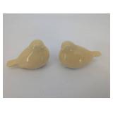 Decorative Glass Bird & Leaf Dish Set (Lot of 3)