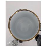 Vintage MCM percolator ; Briard Pineapple Design With Lid & Insert