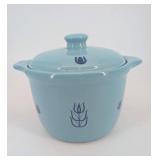 Vintage Cronin Blue tulip oven dish