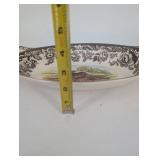Serving Bowl Set - Spode Woodland Rabbit Oval With Salad Servers (3-Piece)