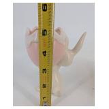 vintage Ceramic Easter Bunny & Chick Egg Holders (Lot of 3)