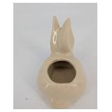 vintage Ceramic Easter Bunny & Chick Egg Holders (Lot of 3)