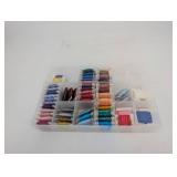 Embroidery Floss Assortment in Plastic Organizer Tray