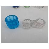 Glass Miniatures & Decorative Tray Mixed Lot