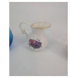 Glass Miniatures & Decorative Tray Mixed Lot