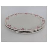 China Plates - Charleries Mayer China 860 Pink Ribbon Mixed Lot