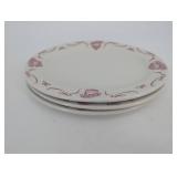 China Plates - Charleries Mayer China 860 Pink Ribbon Mixed Lot