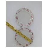 China Plates - Charleries Mayer China 860 Pink Ribbon Mixed Lot