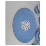 Camark Pottery Blue Floral Serveware (Lot of 5)