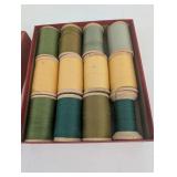 Sewing Thread - Conso Brand Gold 605 Size 16/4 (Lot of 16)