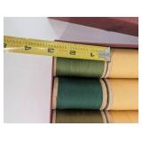Sewing Thread - Conso Brand Gold 605 Size 16/4 (Lot of 16)