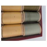 Sewing Thread - Conso Brand Gold 605 Size 16/4 (Lot of 16)